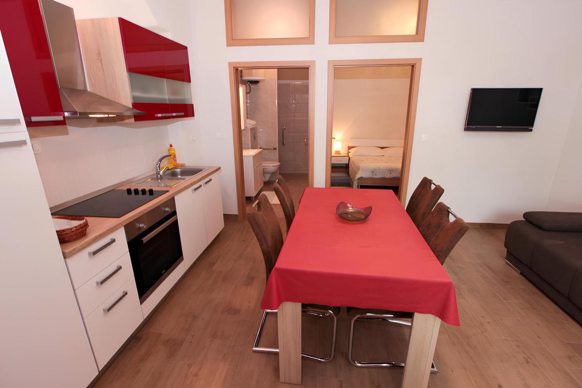 Accommodation Ventus Baška Voda Eksteriør bilde